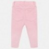 Spodnie z ciepłej bawełny dla dziewczynki Mayoral 560-39 Różowy