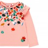 Dzianinowa koszulka dla dziewczynki Boboli 208011-3648 róż