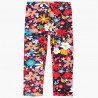 Elastyczne legginsy bawełniane dla dziewczynki Boboli 248082-9204 kolorowe