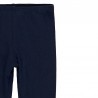Elastyczne legginsy z bawełny dla dziewczynki Boboli 298032-2440 granat