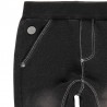 Spodnie dresowe bawełniane dla chłopca Boboli 398033-BLACK czarny