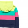 Bawełniana bluza z kapturem dla dziewczynki Boboli 408215-4467-M kolorowa