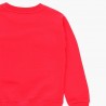 Bawełniana bluza z cekinami dla dziewczynki Boboli 418148-3548-S czerwony