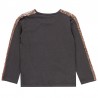 Bawełniana bluzka z cekinami dla dziewczynki Boboli 468097-8076-M brąz