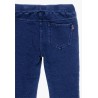 Bawełniane spodnie dresowe dla chłopca Boboli 528162-BLUE-M niebieski