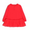 Sukienka dla dziewczynki Boboli 708184-3641 czerwony
