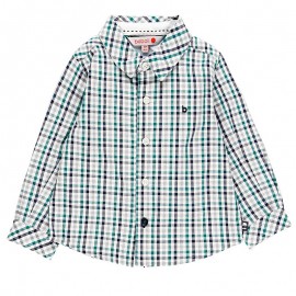 Koszula w kratę dla chłopca Boboli 718185-9143 zielony