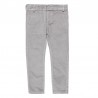 Spodnie z miękkiego sztruksu dla chłopca Boboli 738110-8105-S szary