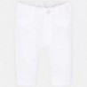 Mayoral 595-68 Spodnie klasyczne chłopięce kolor Biały