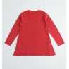 iDO Bluzka bawełniana z długim rękawem dla dziewczynki K920-2253 czerwony