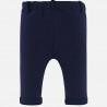 Spodnie długie z miękkiej bawełny dla chłopca Mayoral 2518-34 Granatowy
