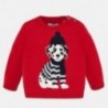 Sweter dla chłopczyka Mayoral 2324-44 czerwony