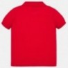 Koszulka polo z krótkim rękawem chłopięca Mayoral 102-58 czerwona