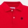 Koszulka polo z krótkim rękawem chłopięca Mayoral 102-58 czerwona
