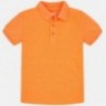 Koszulka polo krótki rękaw dla chłopca Mayoral 150-88 pomarańcz