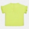 Koszulka z krótkim rękawem dla dziewczynki Mayoral 1064-61 pistacja