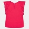 Koszulka krótki rękawek dla dziewczynki Mayoral 1066-79 czerwona