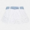 Spódnica z ażurowymi detalami dziewczęca Mayoral 1901-92 Biały