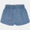 Krótkie spodenki jeans dla dziewczynki Mayoral 3282-5 niebieskie