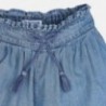 Krótkie spodenki jeans dla dziewczynki Mayoral 3282-5 niebieskie