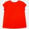 Koszulka z krótkim rękawem dziewczęca Mayoral 6017-67 Pomarańcz