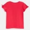 Koszulka z krótkim rękawem dziewczęca Mayoral 6018-28 Czerwony