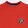 Koszulka sportowa dla chłopca Mayoral 6064-55 czerwony