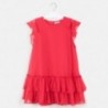 Sukienka z falbankami dla dziewczyny Mayoral 6961-17 Czerwony