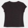 Koszulka z cekinami dla dziewczynki Mayoral 6022-46 Czarny