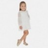 Sukienka elegancka dla dziewczynki Mayoral 3914-20 Biały