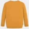 Sweter bawełniany gładki dla chłopca Mayoral 354-45 Karmel