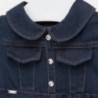 Sukienka jeans z tiulem dla dziewczynki Mayoral 2925-7 Granatowy