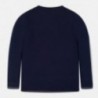 Sweter z haftem moro chłopięcy Mayoral 7313-29 Granatowy