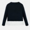 Sweter z cekinami dla dziewczyny Mayoral 7402-20 Granatowy