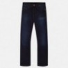 Spodnie jeans slim fit chłopięce Mayoral 7520-66 Granatowy
