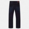 Spodnie jeans slim fit chłopięce Mayoral 7520-66 Granatowy