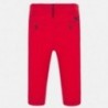 Spodnie eleganckie dla chłopca Mayoral 522-46 czerwony