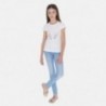 Spodnie jeans basic dla dziewczynki Mayoral 554-83 niebieskie
