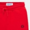 Długie spodnie sportowe dla chłopca Mayoral 711-92 czerwone