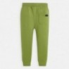Długie spodnie sportowe dla chłopca Mayoral 742-23 zielone