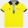 Koszulka polo bawełniana dla chłopców Mayoral 1146-93 Żółty