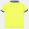 Koszulka polo bawełniana dla chłopców Mayoral 1147-31 Żółty neon
