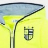 Bluza z kapturem chłopięca Mayoral 1458-46 żółty neon
