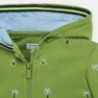 Bluza z kapturem dla chłopców Mayoral 1459-65 zielona