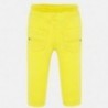Spodnie ze ściągaczami dla chłopców Mayoral 1547-67 Żółty