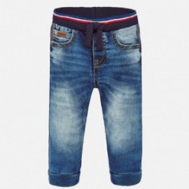 Spodnie jeans jogger chłopięce Mayoral 1551-85 niebieski