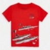 Koszulka sportowa dla chłopców Mayoral 3060-40 czerwony