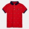 Koszulka polo sportowa dla chłopców Mayoral 3147-36 czerwień