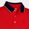 Koszulka polo chłopięca Mayoral 3150-15 Czerwony