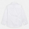 Koszula z długim rękawem z muszką chłopięca Mayoral 3173-18 Biały